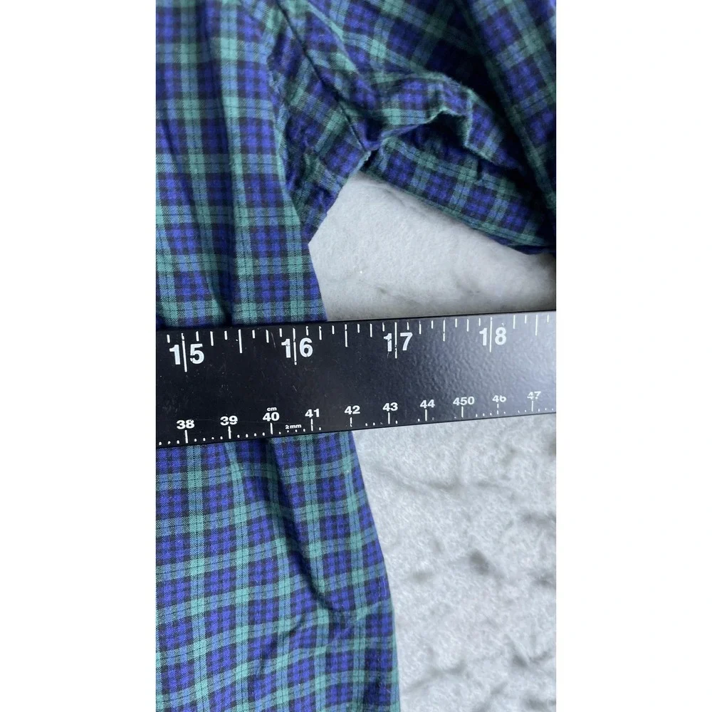 Ralph Lauren Shirt Boys Large 14-16 Green Button‎ Down Long Sleeve Pony Logo